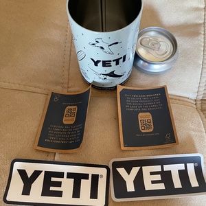 Yeti Stash Can - New - Includes 2 Yeti Stickers